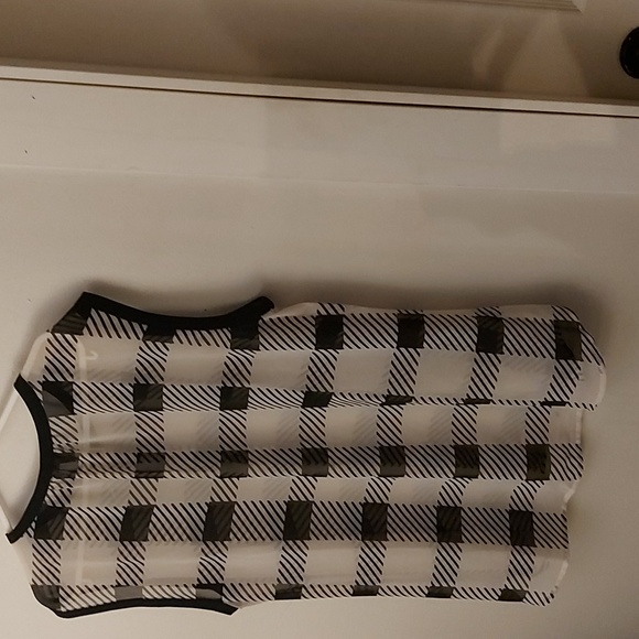 Banana Republic Plaid Top NWOT - Picture 4 of 4